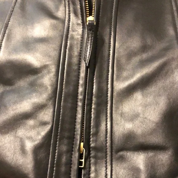 Gorgeous Genuine Lamb Leather Coat
